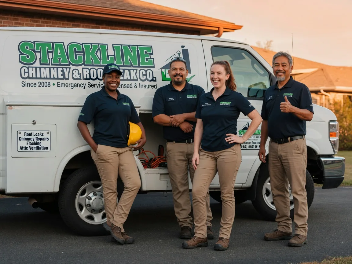 Chimney flashing repair company in Iraan, TX